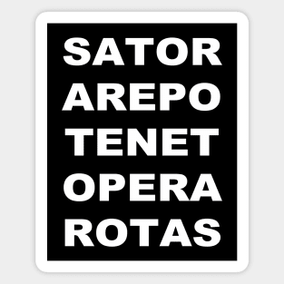 SATOR Square Palindrome Magnet